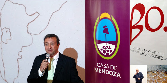 Sharbel Morcos presenting Bonarda Argentina