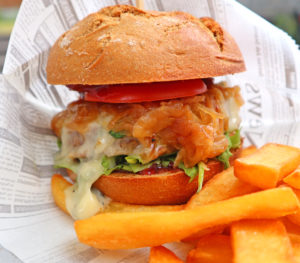 wild boar burger