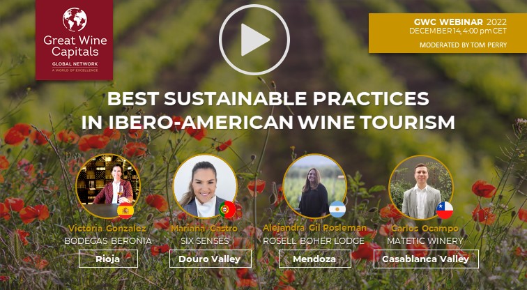 GWC Webinar: Best Sustainable Practices in Ibero-American Wine Tourism