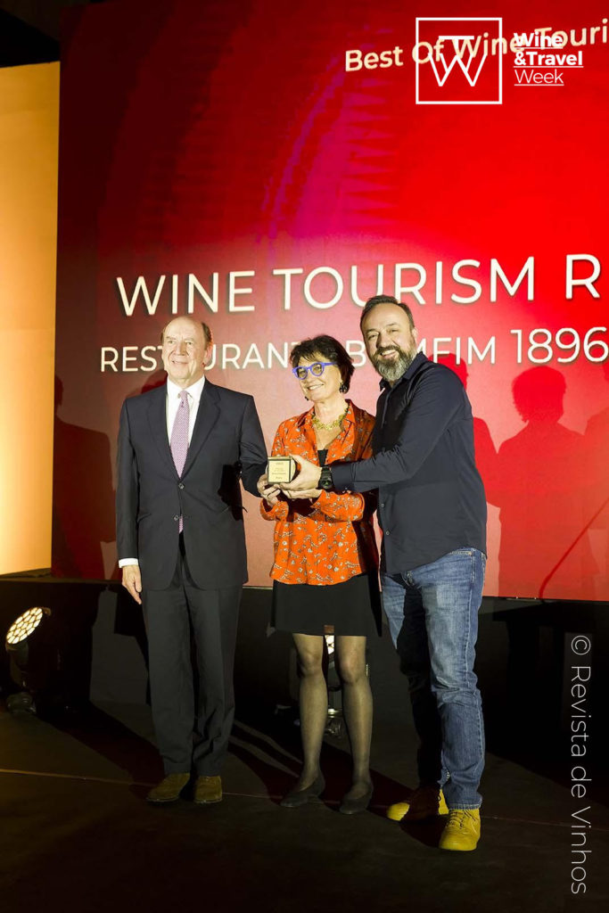 Best Of Wine Tourism ceremony at Porto Wine & Travel Week