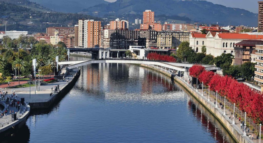 Bilbao sustainable pedestrian areas