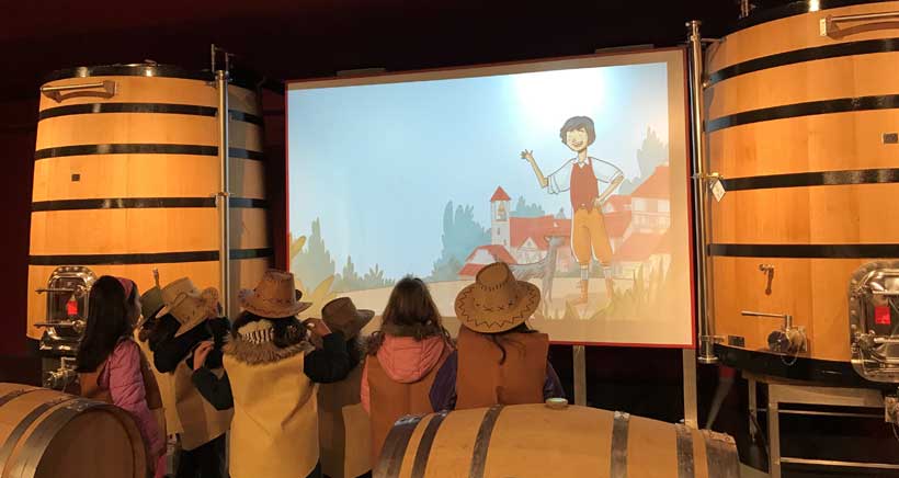 Bilbao-Rioja Bodegas Valdemar activities kids