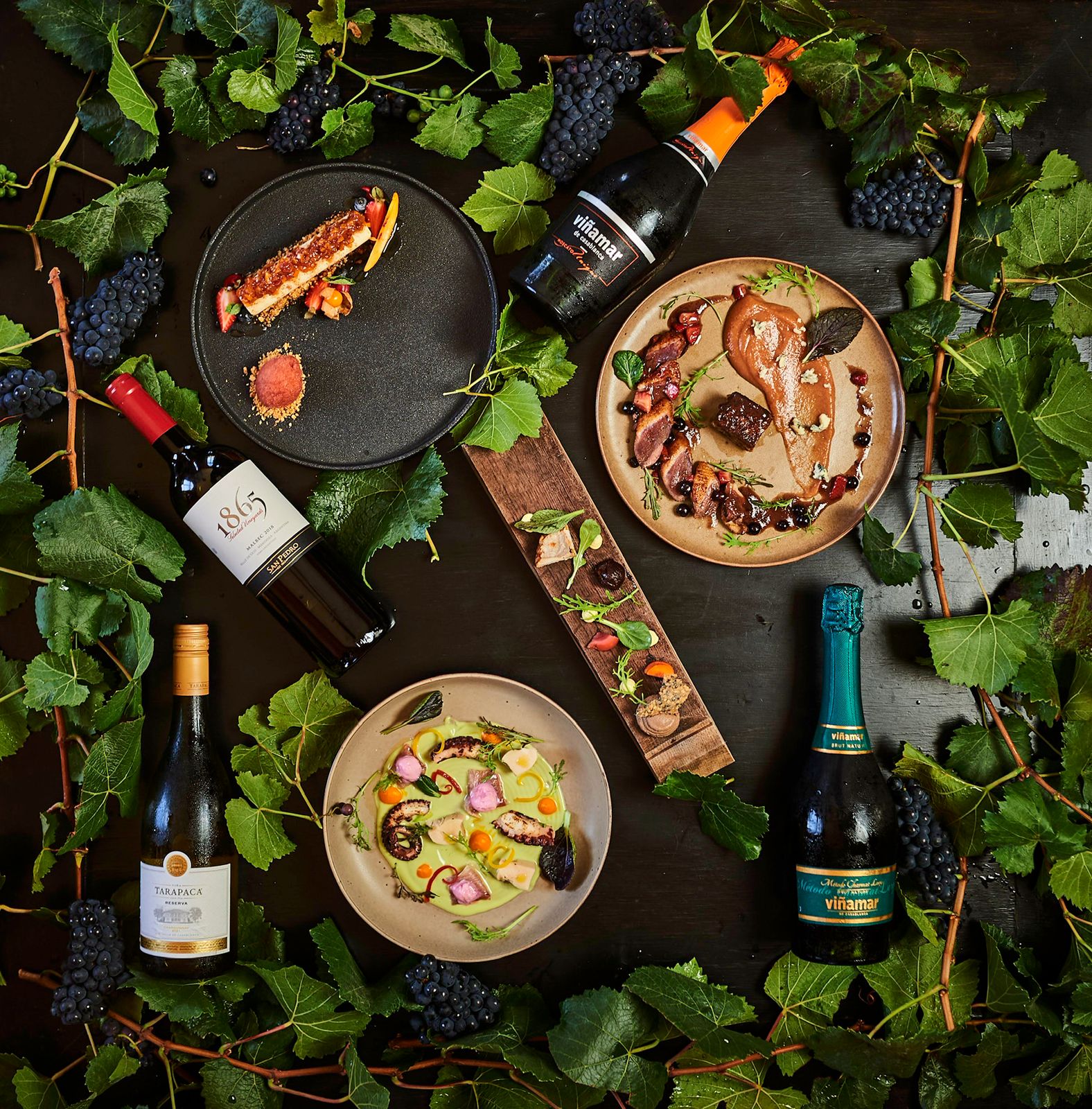 Excellent gastronomic experiences in the heart of central Chile