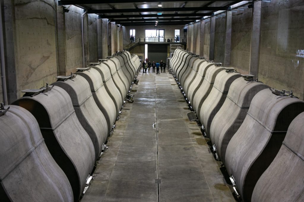 Bodega Anaia's Mate Concrete Tanks