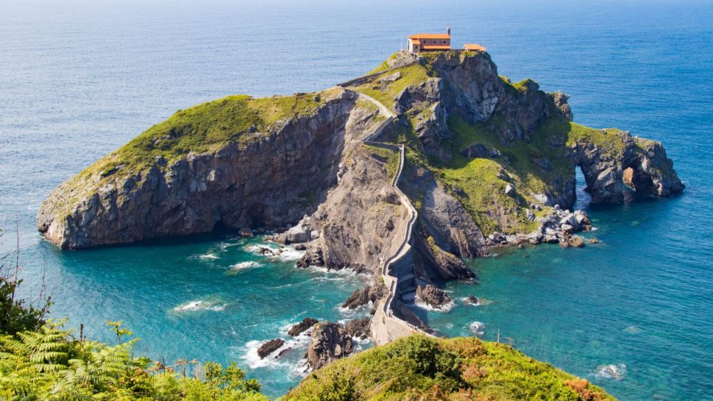 Gaztelugatxe in BIlbao, Spain