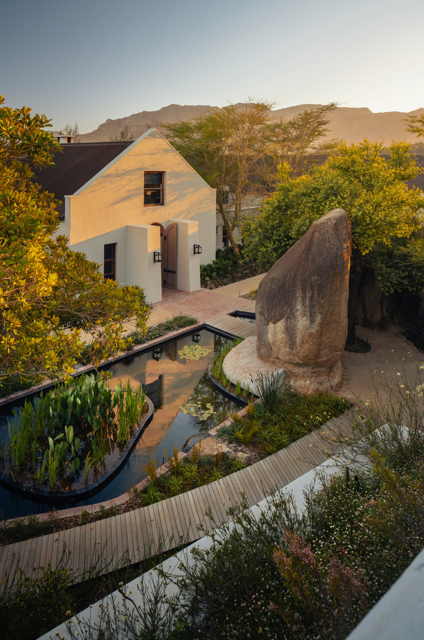 Ernie Els Winery an Architectural and Landscape wonder in the Cape Winelands