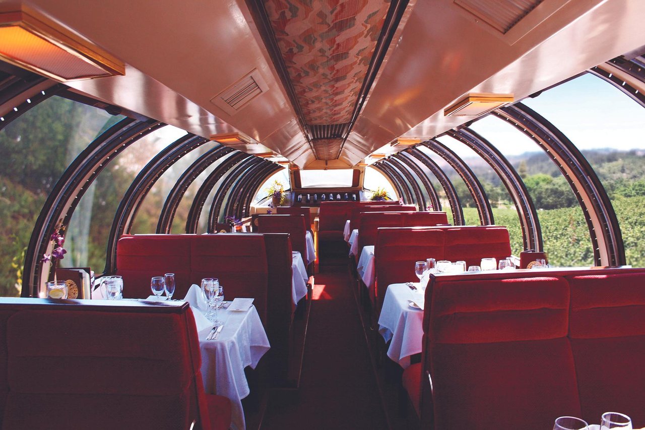 Napa Valley Train Restaurant