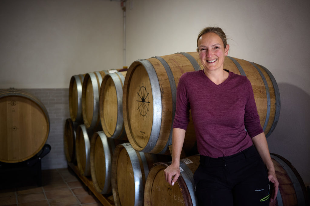 Elena Corzana, Navarrete (La Rioja), Spain. Photo: James Sturcke