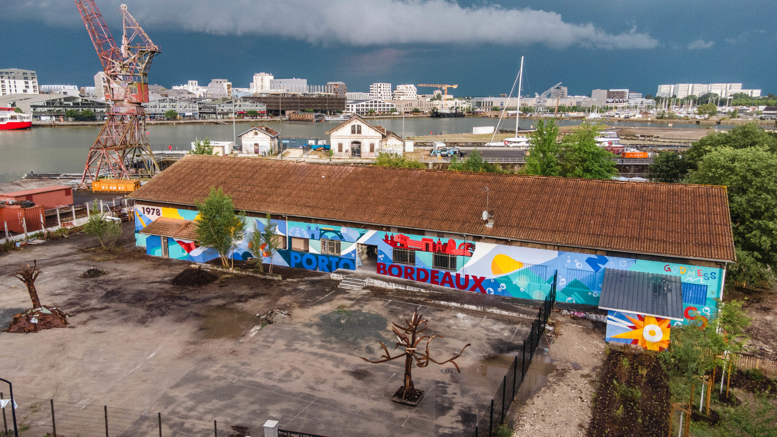 Porto and Bordeaux unite through Art, Wine, and shared Heritage, now with a new mural!