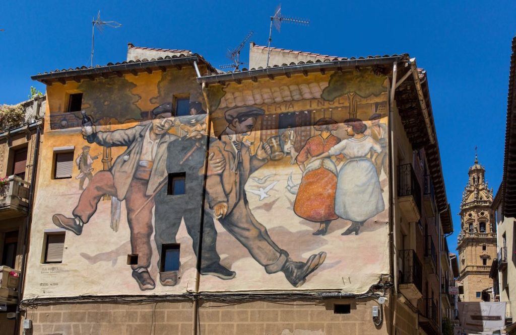 GWC Bilbao-Rioja Haro wine mural