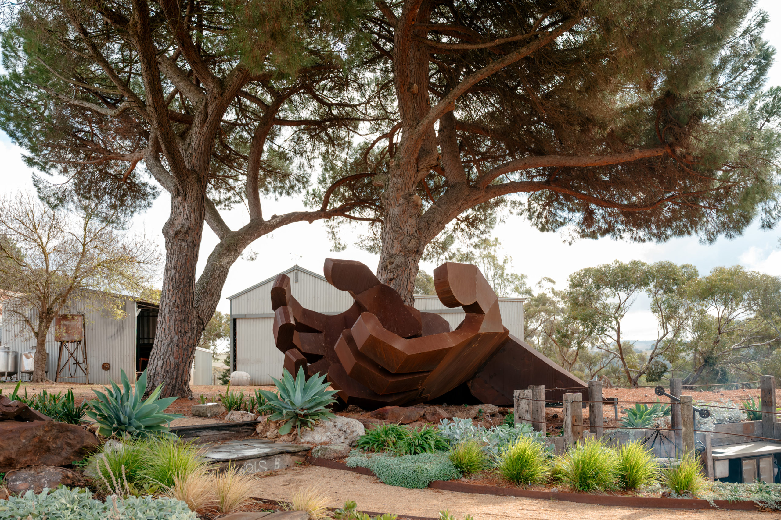 Art on walls and wine – Wonderground Barossa