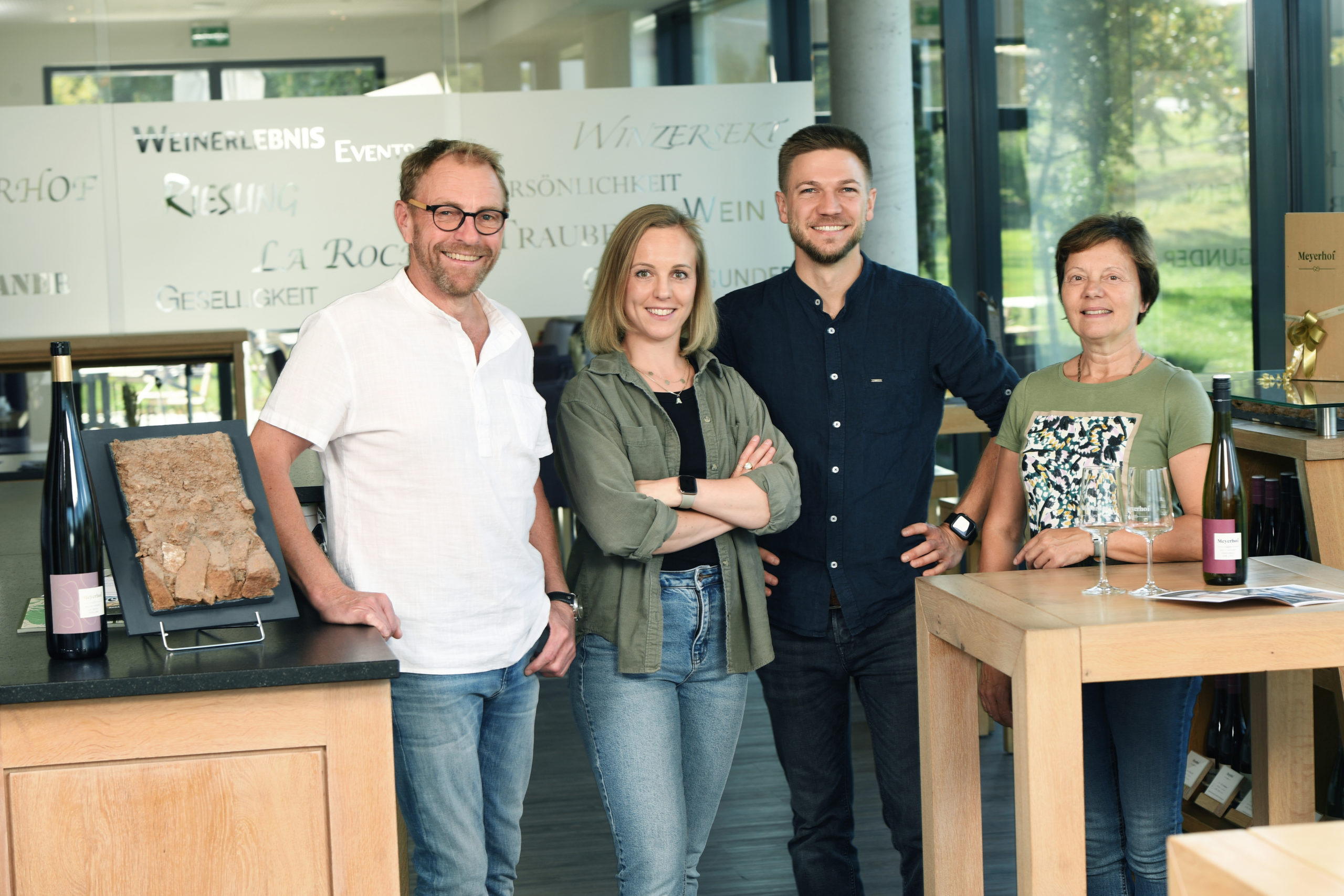 Meyerhof winery: Wine experience with purple guest rooms