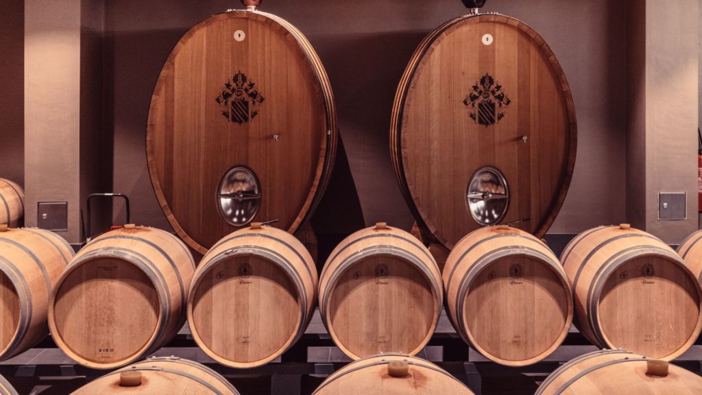 Cellar at Maison Cardinale